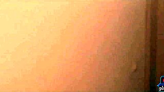 A brunette peeper watches a hot scene of a European couple having sex