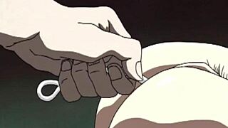 Young Asian teen gets ass beading and fucking in a lesbian BDSM scene