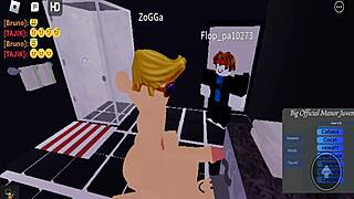 Gay Roblox porn with big cock action in a condo