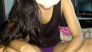 Skinny teen gets rough sex and deepthroat gagging from girlfriend