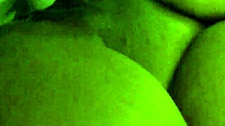 Fat gay gets licked by black stud