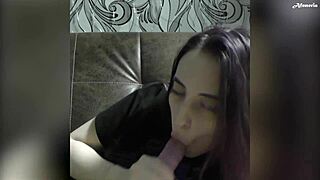 Young teen gets blown and nailed by a stud