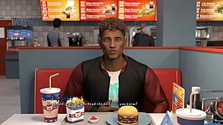 3D animated teacher seduces her student in visual novel style