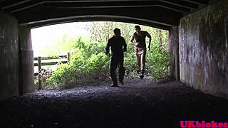 British soldier boys have sex after training