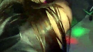 Young adults engage in rough sex in a nightclub