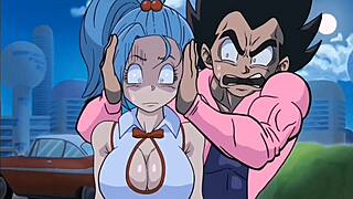 A compilation of Dragon Ball Z with some big tits and cock action