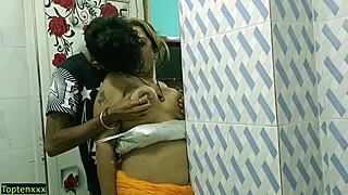 Hot bhabhi's step-family sex with teen devar in India