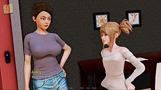 Harem Hotel 134: A walkthrough of the game's anime-style visuals and interactive gameplay on PC