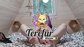 Solo girl enjoys wet pussy play and intense orgasm