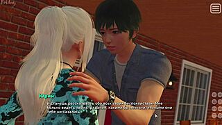 My bully has become my lover in this Japanese school girl game