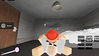 Roblox slut gets banged in a group session
