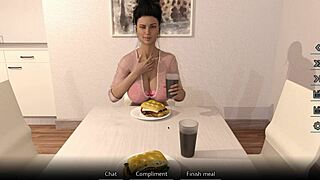 3D computer generated Indian MILF getting some action