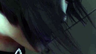 Horny girl seduces man for hard anal sex and creampie