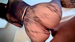 Amateur couple enjoys doggy style sex with big dick