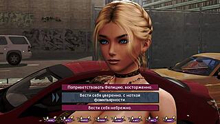 3D animated porn with an Asian beauty and a big cock