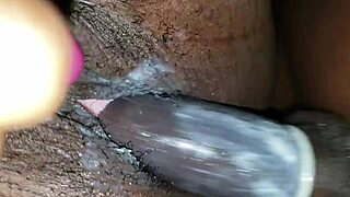 Black couple’s homemade porn video with no condom