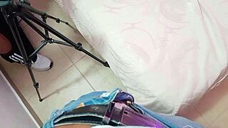 Double penetration fun with an amateur couple and a friend