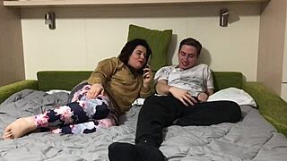 Italiana beauty discusses foot domination and cumshots with Max