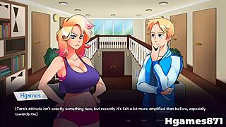 Animated hentai game with busty oppai in Woodchester