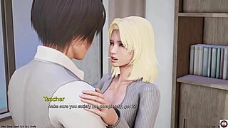 Public sex game with a blonde babe in Paradise Zone - Pt 10