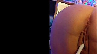 A full version of a white elephant’s pussy dance during a photoshoot