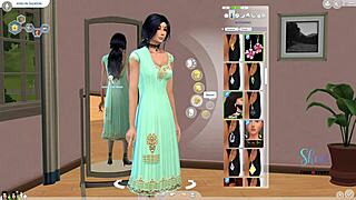Making an Indian looking teenage girl sim in 3D - Part 2