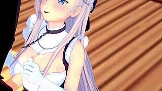 Belfast invites me to lunch and fuck me AzurLane