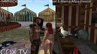 MILF Tantrica enjoys gang bang with tall stud