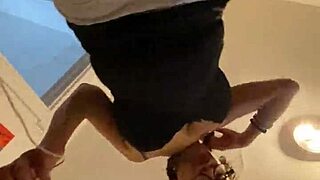 Anna Maria is a hot milf and she wears booty shorts