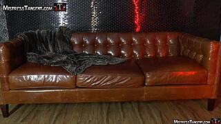 Your hot wife from hell, Mistress Tangent, in a wild fetish scene
