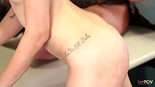 Lesbians cosplay and enjoy threesome with eating each other