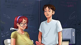 3D animated porn with Judith Artisex4 in the summer heat