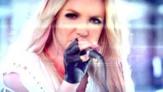 Double penetration action with teen skin and music