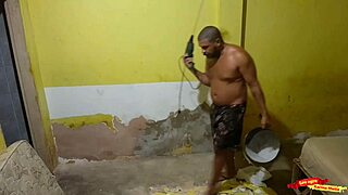 Young Latina teen seduces Asian carpenter for hot anal sex