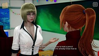 My tormentor is now my lover in the game called Ecchi 52