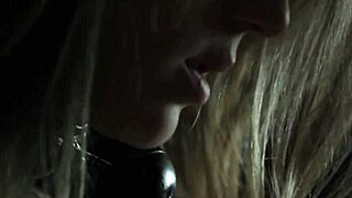 Big natural tits bondage beauty enjoys kinky masturbation