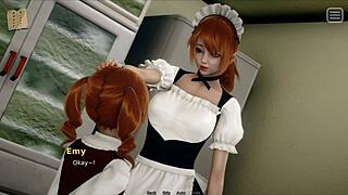 My tormentor is now my lover in the game called Ecchi 52