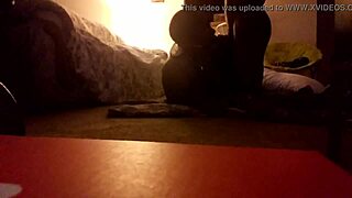Big assed brown beauty gets a hot and steamy experience at home