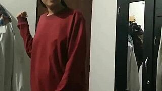 Step-sister seduces with her tight ass and face full of cum