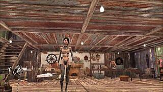 Chyler Leigh's top model status in Fallout 4 anime fashion