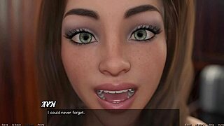 3D animated cartoon with mature content, Curvy Gigi's space adventure