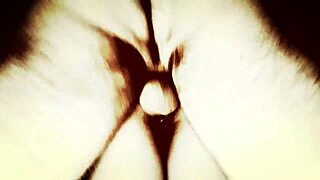 Deepthroat amateur gets a creampie with a monster cock