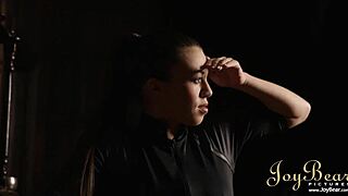 Beautiful brunette gets a classy fuck from her employer