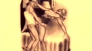 Erotic illustrations from the good old days