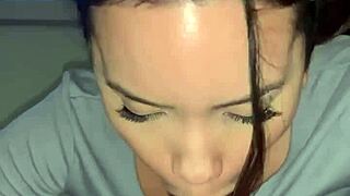 Japanese TikTok star gets poked and fucked in the ass