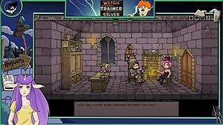 Animehot's sexy witch trainer Silver in action in part 3