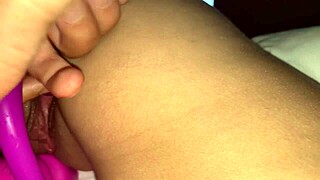Sensual care turns into a steamy anal play session