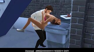 The girl next door: Vanessa's seduction in the Sims 4