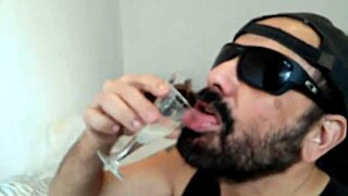 Gay men having oral sex and swallowing each other’s semen