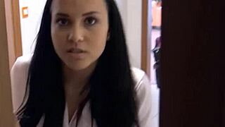 Cuckold husband watches as Debt4k collector fucks his wife